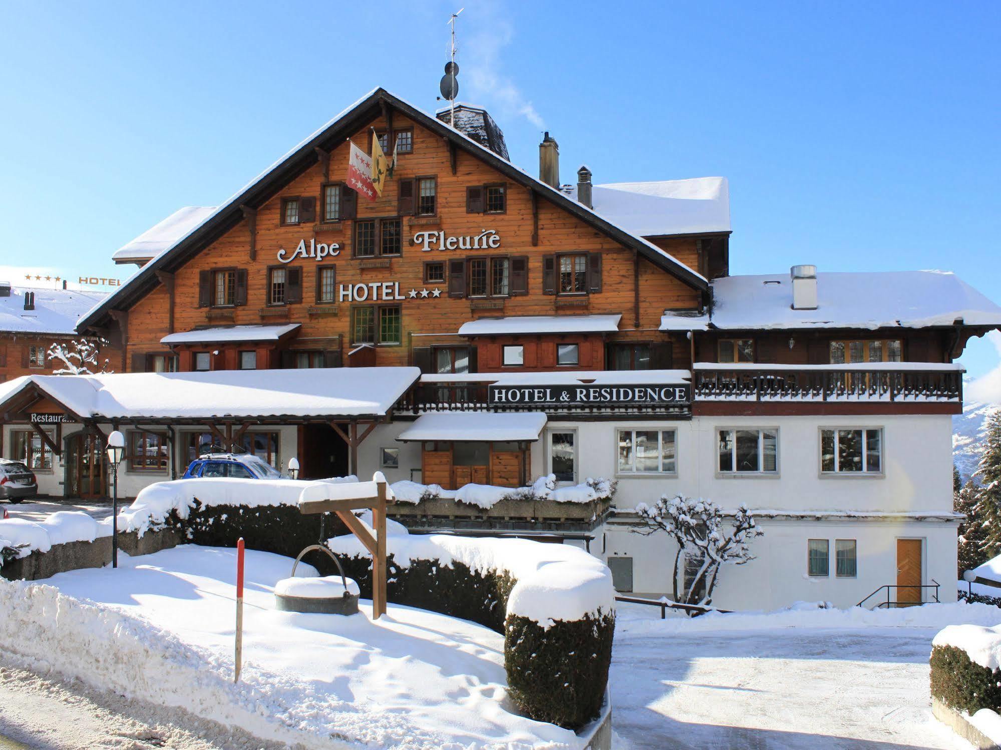 Alpe Fleurie Hotel & Restaurant Villars-sur-Ollon Buitenkant foto